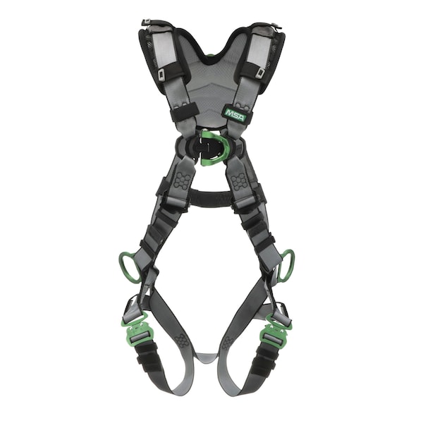 V-FIT Harness, M, Quick-Connect Leg Straps, Back, Chest & Hips D-Rings, Shoulder Padding