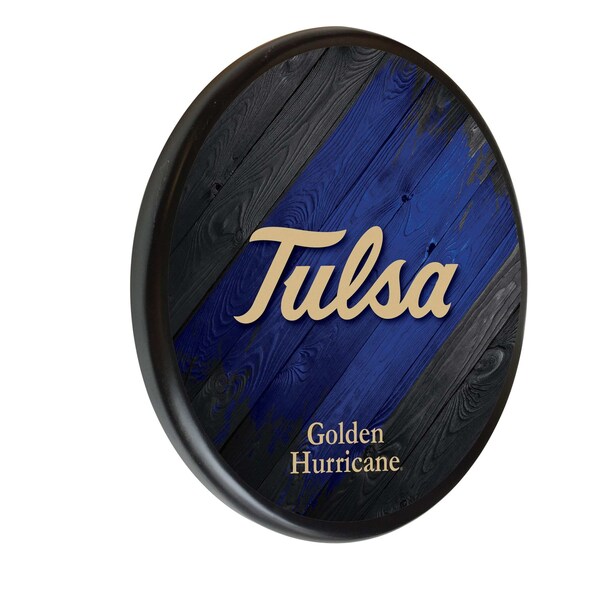 University of Tulsa 13" Solid Wood Sign