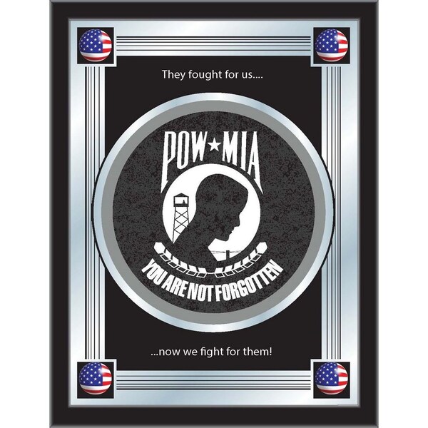 POW/MIA 17" x 22" Logo Mirror