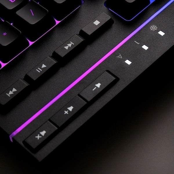 HyperX Alloy Core RGB Gaming Keyboard, Cable Connectivity, RGB LED, English US, Black