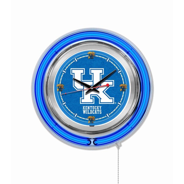 University of Kentucky Double Neon 15" Clock (UK)