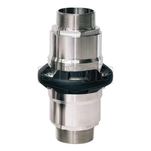 Mann-Tek by Safety Break-Away Coupling, 2 in Nominal, MNPT End Style, 316 SSss Steel