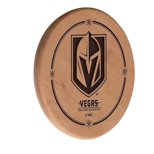 Vegas Golden Knights 13" Laser Engraved Solid Wood Sign