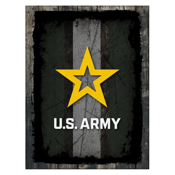 United States Army 15" x 20" Canvas Wall Art