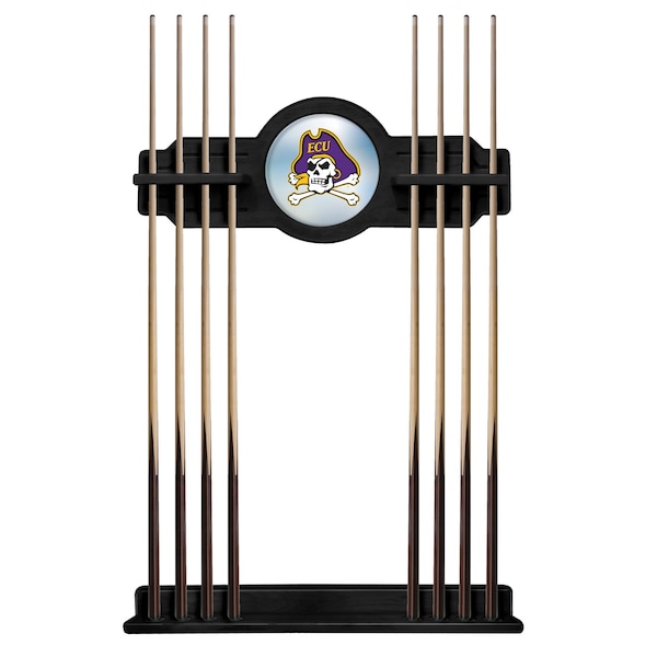 East Carolina Cue Rack in Black Finish