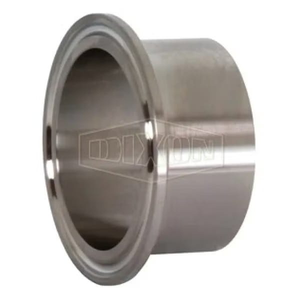 Long Weld Ferrule, 2-1/2 in, 316L SS, Domestic