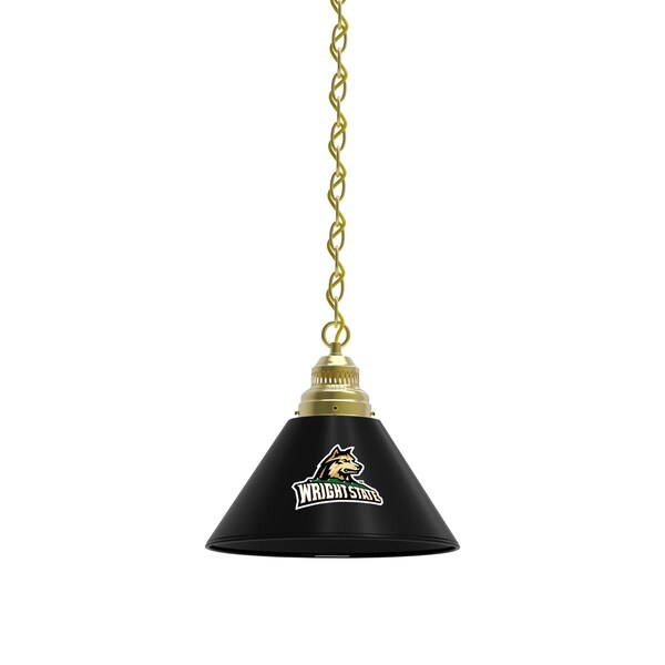 Wright State Pendant Light, Brass Fixture