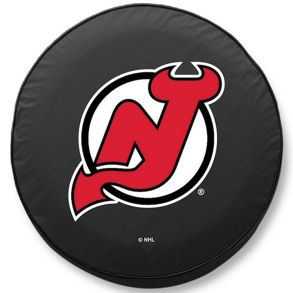 21 1/2 x 8 New Jersey Devils Tire Cover