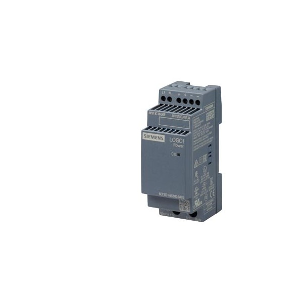 LOGO!POWER 24 V / 1.3 A stabilized power supply input: 100-240 V AC