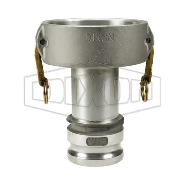 Type DA Cam and Groove Reducing Coupler, 3 x 5 in Nominal, Coupler x Adapter End Style, Aluminum, Do