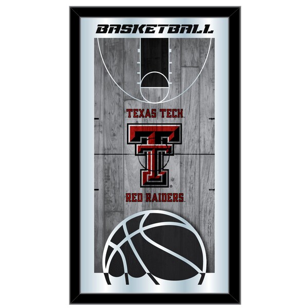 Texas Tech 15" x 26" Basketball Mirror