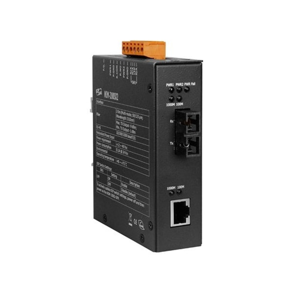 1000Base-T to 1000Base-LX/SX Fiber Media Converter, NSM200SX2