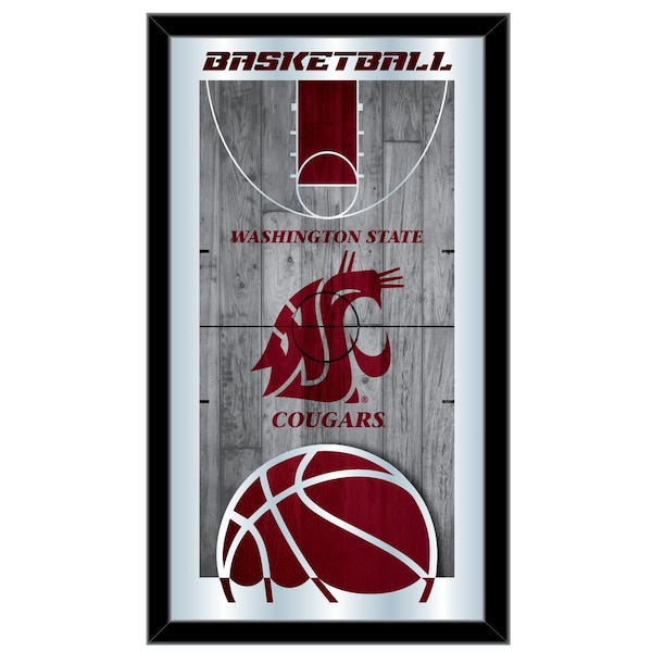 Washington State 15" x 26" Basketball Mirror