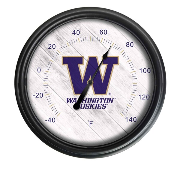 University of Washington Indoor/Outdoor LED Thermometer