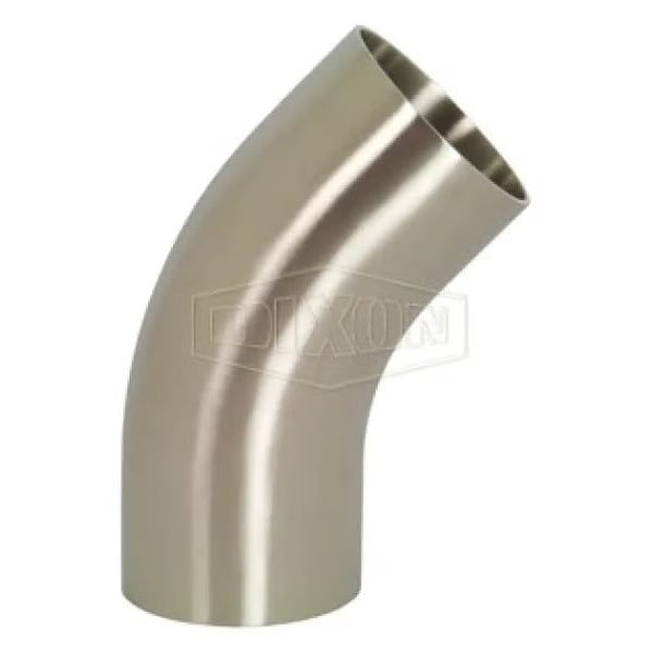Weld Elbow, Series: B2KS, Fitting/Connector Type: 45 deg Elbow, 1 in Nominal Size, 0.065 in Thicknes