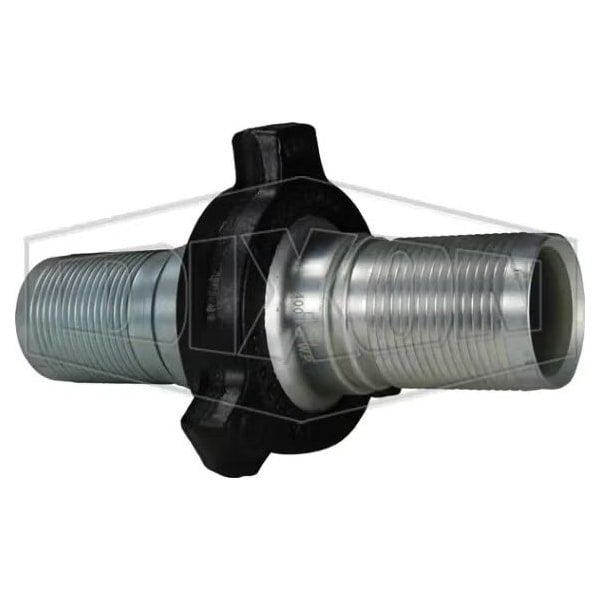 FIG 100 1 pc Complete Male/Female Frac Fitting Assembly, 6 in Nominal, Iron/Steel/Forged Steel Nut,