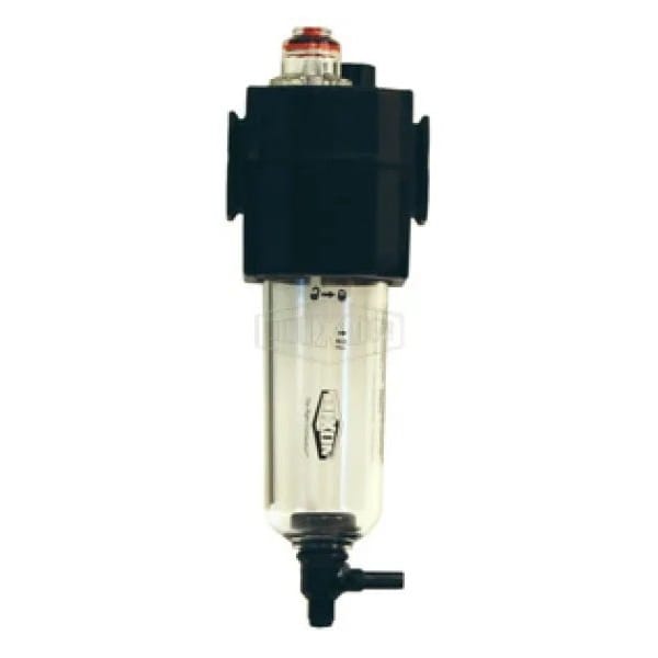 Series 1 Compact Micro-Fog Lubricator with Transparent Bowl, 3/8 in Port, 70 SCFM Flow Rate, 150 psi