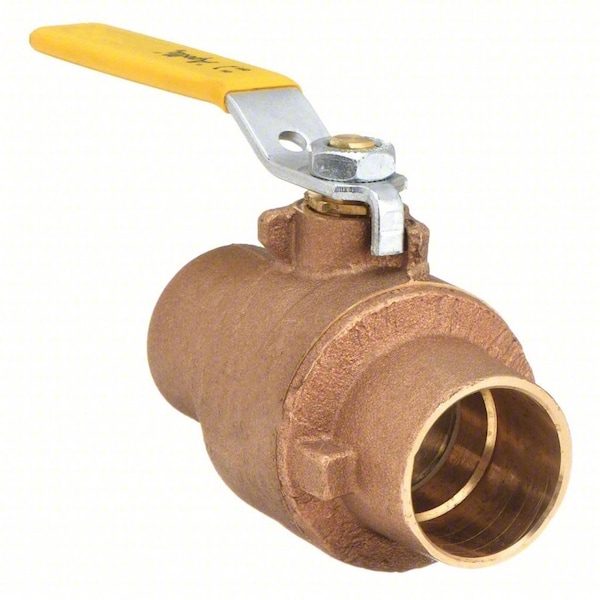 2" Sweat Bronze Ball Valve 2-Way