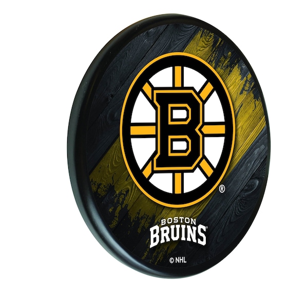 Boston Bruins 13" Solid Wood Sign