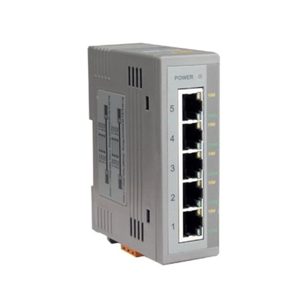 Industrial 5-Port 10/100 Mbps Ethernet Switch w/ Conformal Coating