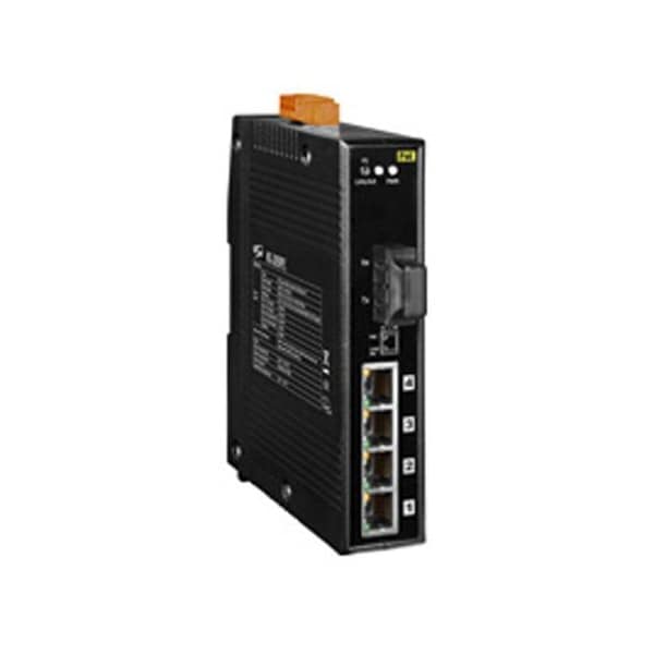 4port10/100MbpsPoE(PSE)w/1FiberPortw/+24VDCInput, NS205PFCS24V