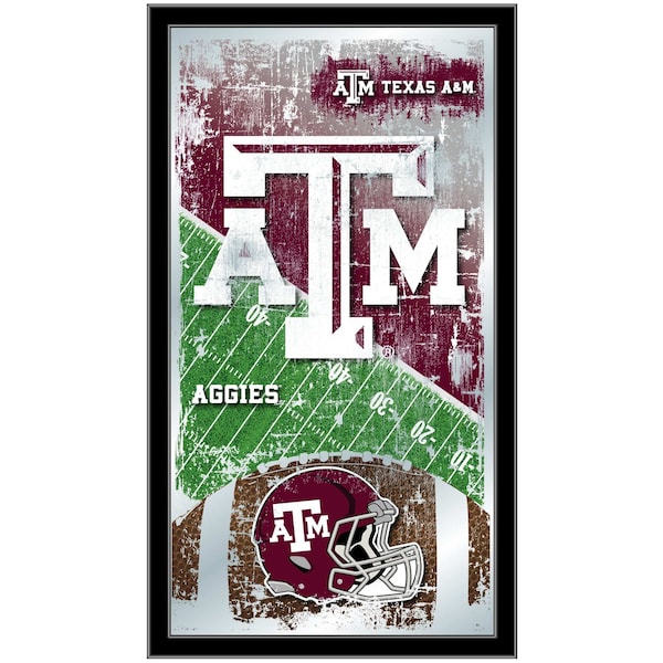 Texas A&M 15" x 26" Football Mirror