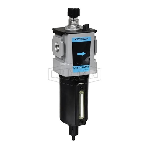 Wilkerson by EconOmist Compact Lubricator, 1/4 in NPT/BSPP-G Port, 88 SCFM Flow Rate, 250 psi Pressu
