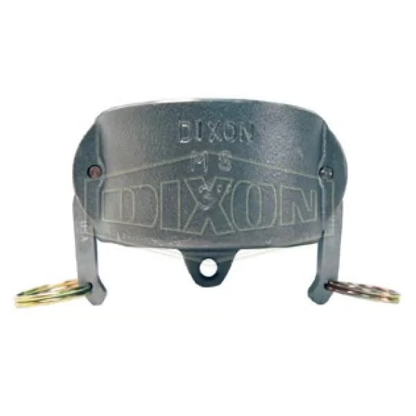 Type DC Cam and Groove Dust Cap, 2 in, Malleable Iron, Domestic