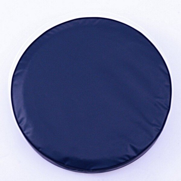 21-1/2" x 8" Plain Navy Blue Tire Cover