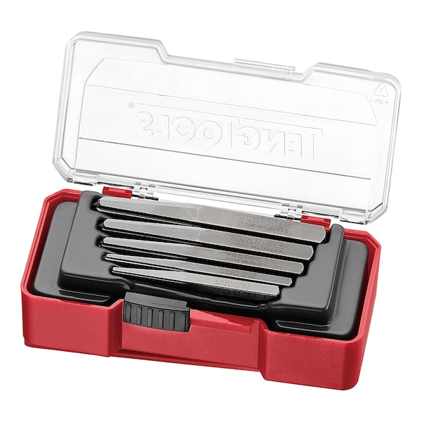 5 Piece Damaged / Stripped Screw Extractor Remover Set With Hardness Hrc50-52