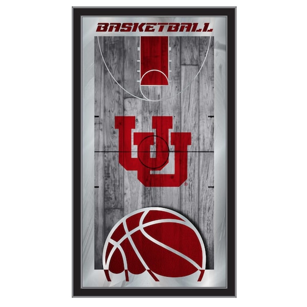 Utah 15" x 26" Basketball Mirror