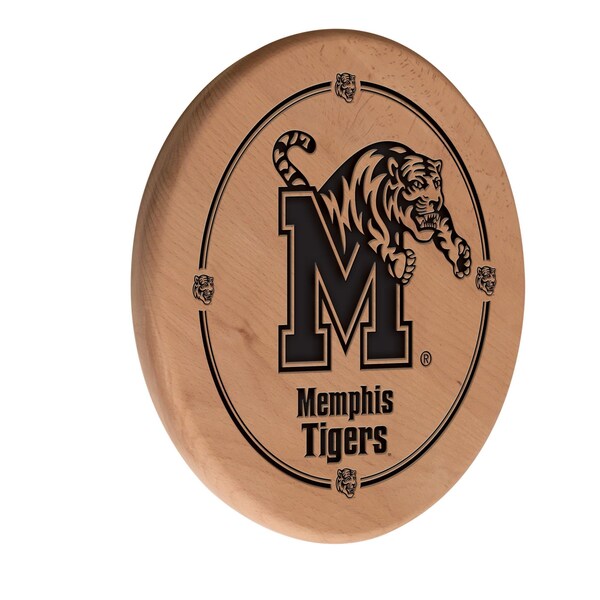 University of Memphis 13" Laser Engraved Solid Wood Sign