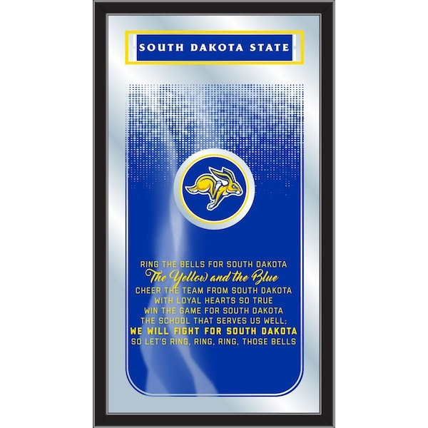 South Dakota State University 26" x 15" Fight Song Mirror