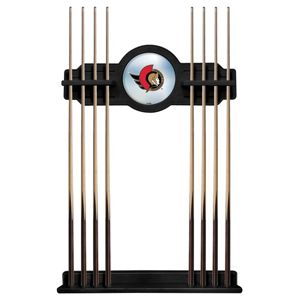 Ottawa Senators Cue Rack in Black Finish