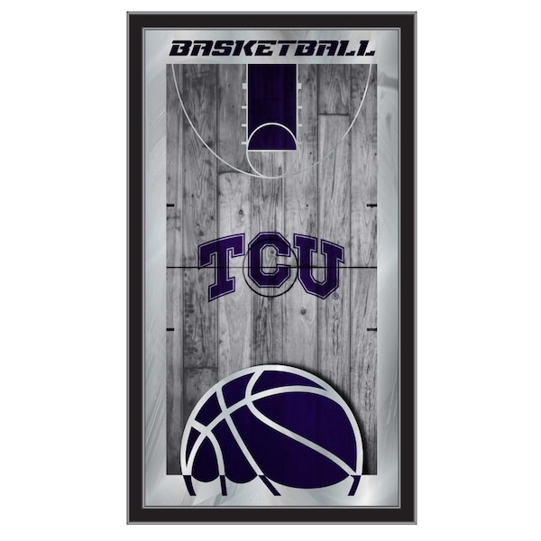 TCU 15" x 26" Basketball Mirror