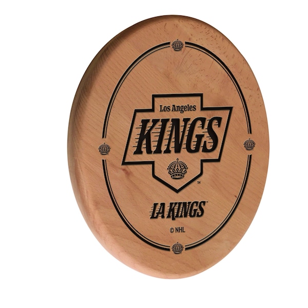 Los Angeles Kings 13" Laser Engraved Solid Wood Sign
