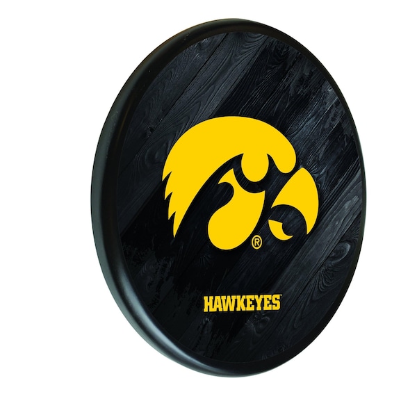 University of Iowa 13" Solid Wood Sign