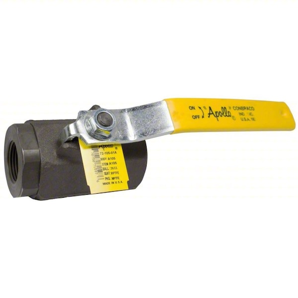 Manual 2-Way Ball Valve, NPT, Carbon Steel