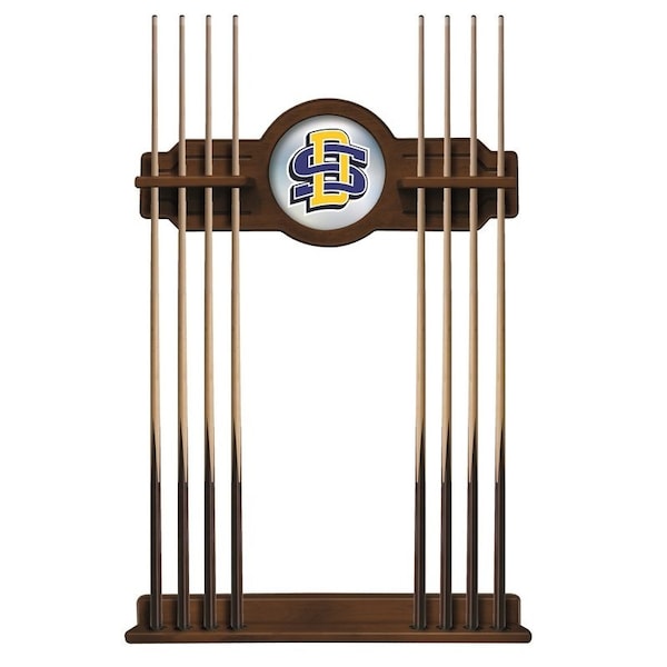 South Dakota State Cue Rack in Chardonnay Finish