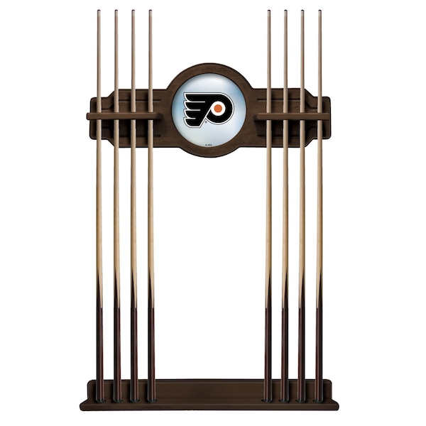 Philadelphia Flyers Cue Rack in Chardonnay Finish