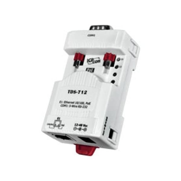 ICP DAS tGW-712 - Modbus TCP to RTU / ASCII gateway, 1 RS 232 port