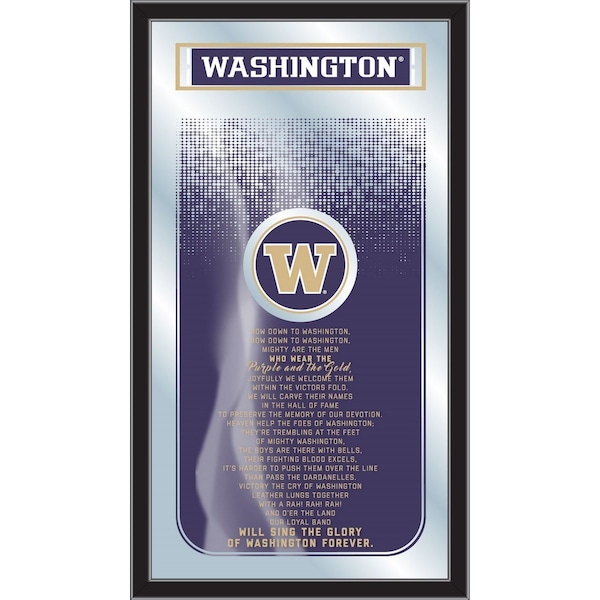 Washington 26" x 15" Fight Song Mirror