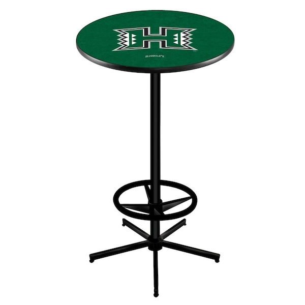 42" Black Hawaii Pub Table