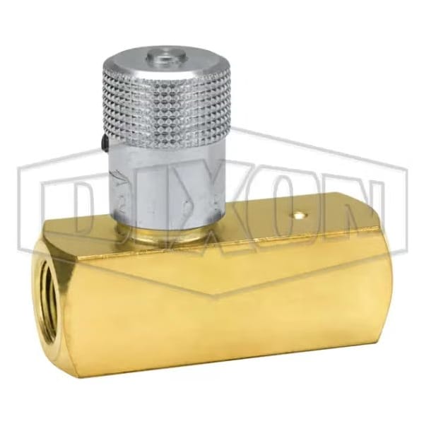 F Series Flow Control Valve, 2000 psi Pressure, Brass Body