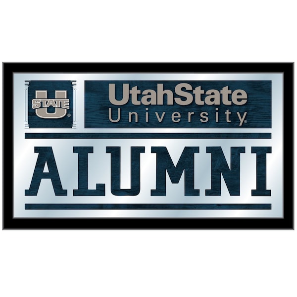 Utah State 26" x 15" Alumni Mirror