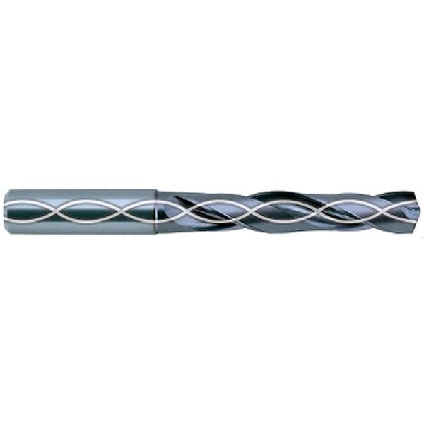 Solid Carbide Drill w/Coolant, 6.3mm dia.