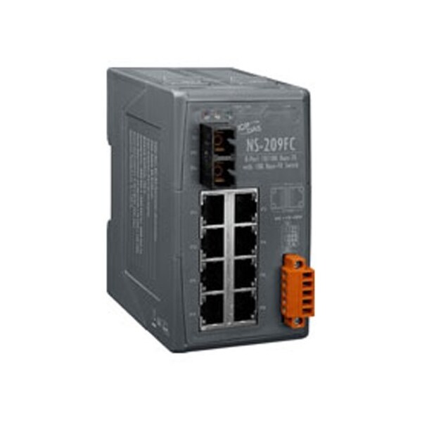 Unmanaged8portIndustrial10/100Base-TXw/100Base-FXFiber, NS209FCS