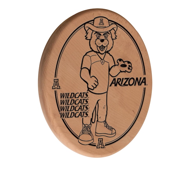 University of Arizona 13" Laser Engraved Solid Wood Sign