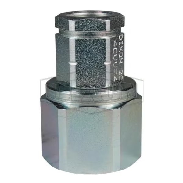 DQC CVV European Interchange Female Coupler, 3/4-14 Nominal, Female NPTF, Steel