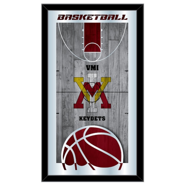 Virginia Military Institute 15" x 26" Basketball Mirror